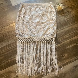 Cute fringe skirt